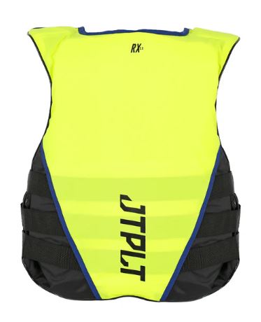 Jetpilot Rx Se Nylon Mens Aus Std Vest Navy/Yellow - Imagen 3