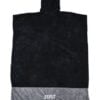 Jetpilot Mens Flight Hooded Towel Black/Charcoal