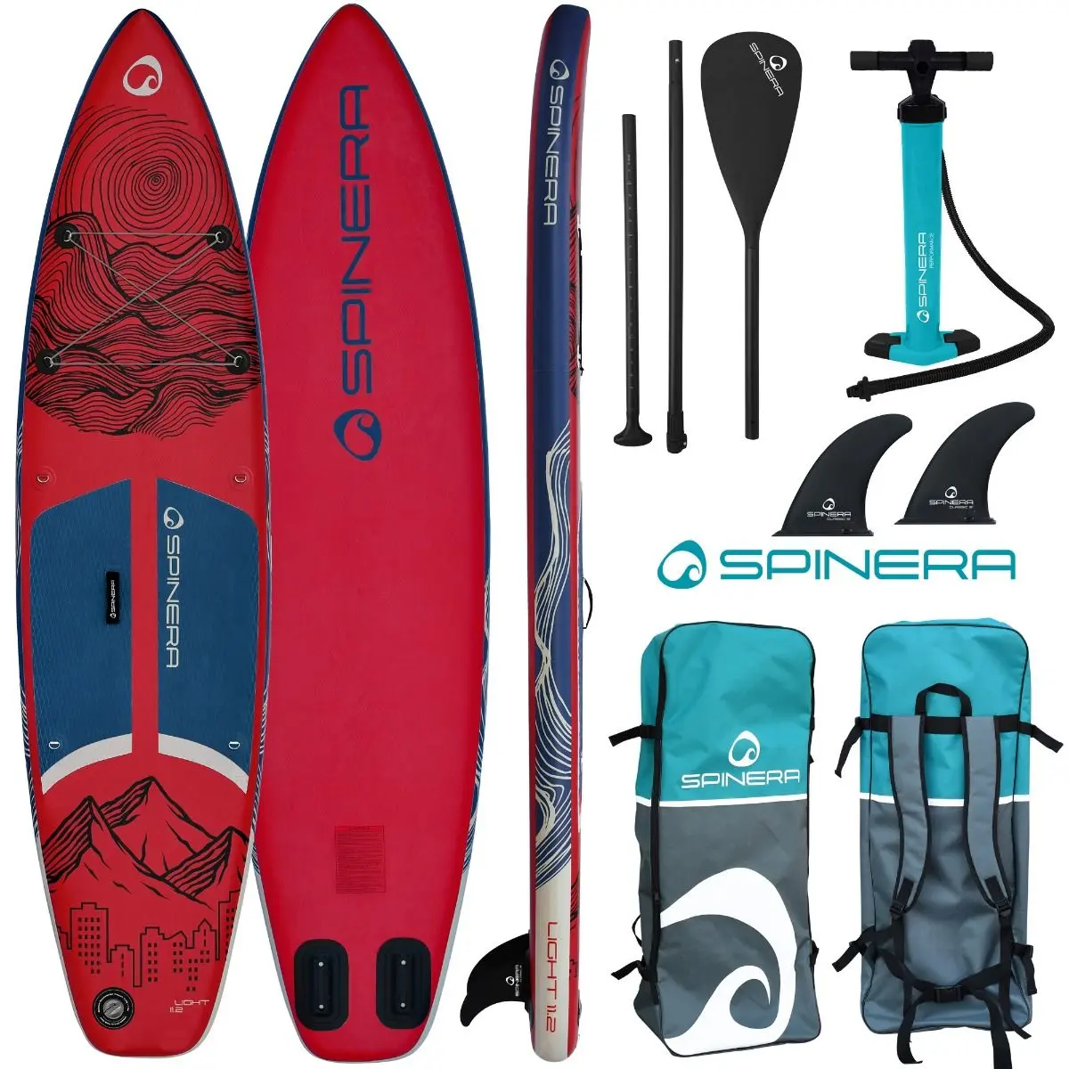 Spinera SUP Light 11.2 - 340x84,5x15 cm 1 Marbella Racing Shop - Paddle Surf