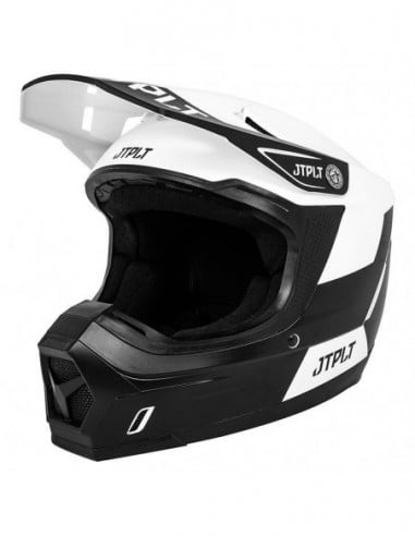 Casco Jetpilot Vault Negro y Blanco 1 Marbella Racing Shop - Accesorios -Cascos - Jetpilot