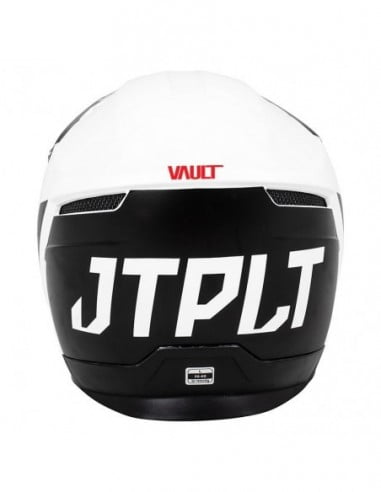 Casco Jetpilot Vault Negro y Blanco 2 Casco Jetpilot Vault Negro y Blanco