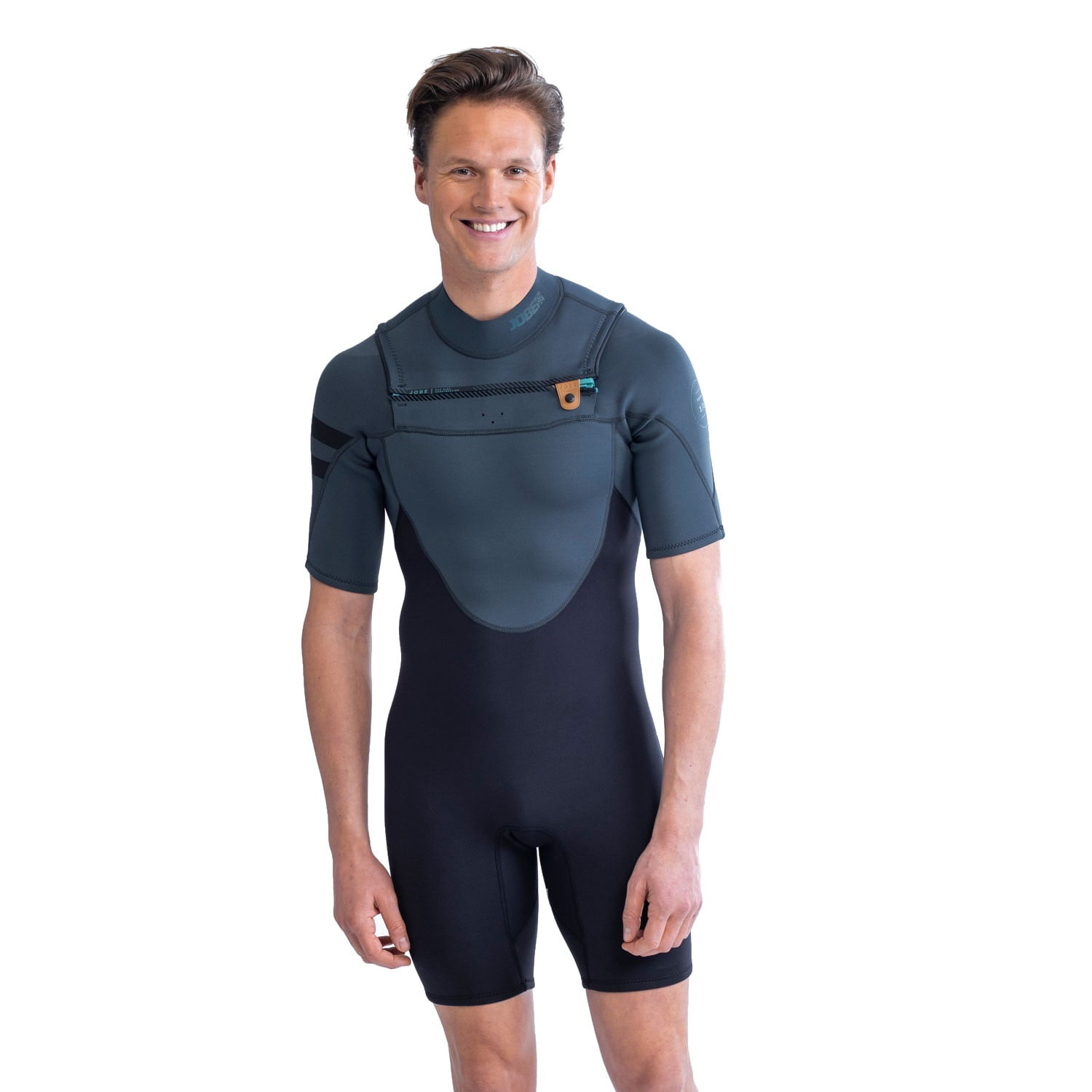 Jobe Perth Shorty 3/2mm Chestzipper Traje De Neoprene Hombres Gray Marbella Racing Shop - Neopreno - Jobe - Hombre
