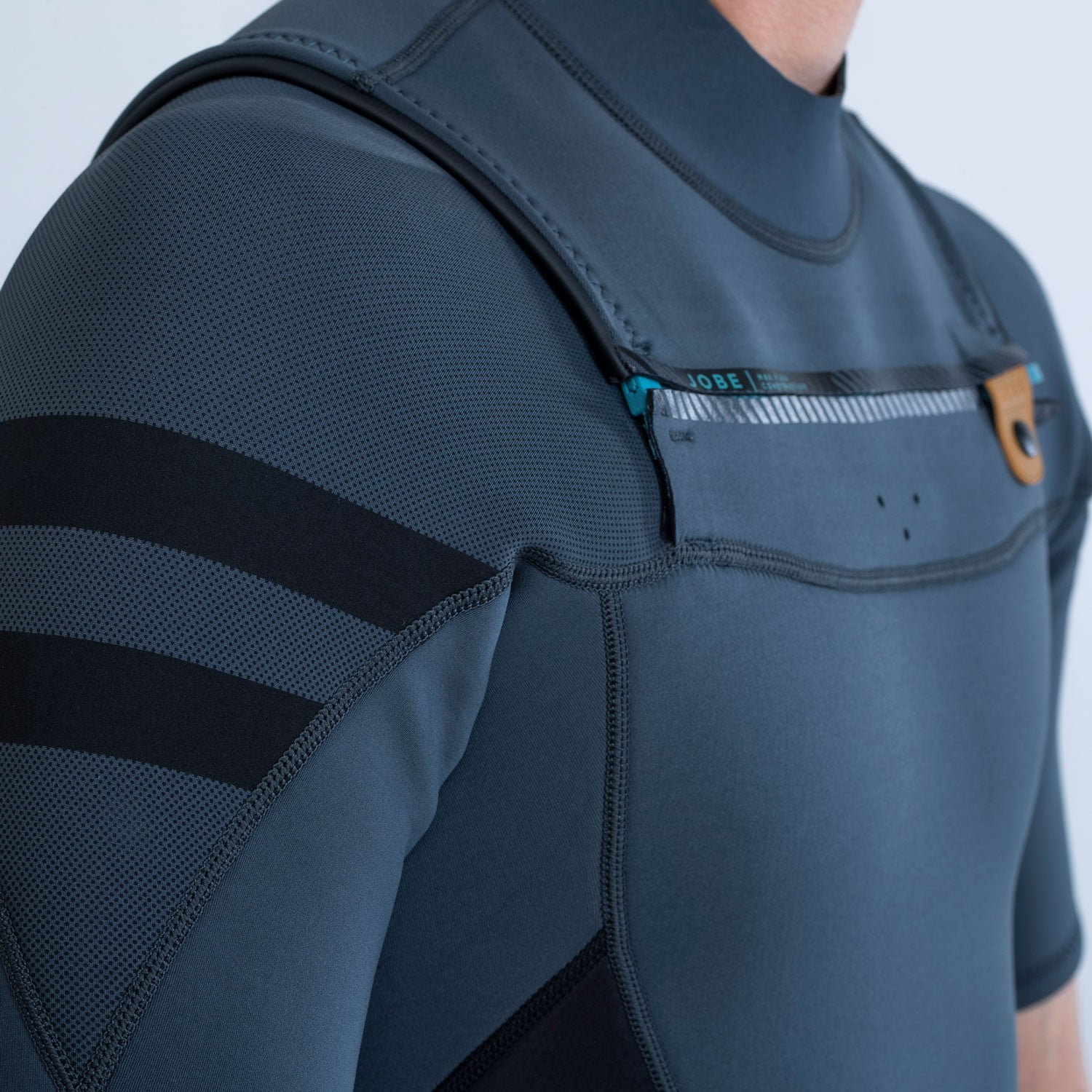 Jobe Perth Shorty 3/2mm Chestzipper Traje De Neoprene Hombres Gray Jobe Perth Shorty 3/2mm Chestzipper Traje De Neoprene Hombres Gray - Imagen 5