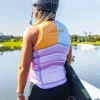 Jetpilot Pacer X1 Chaleco salvavidas de neopreno para mujer con entrada frontal - Púrpura