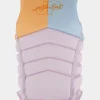 Jetpilot Pacer X1 Chaleco salvavidas de neopreno para mujer con entrada frontal - Púrpura
